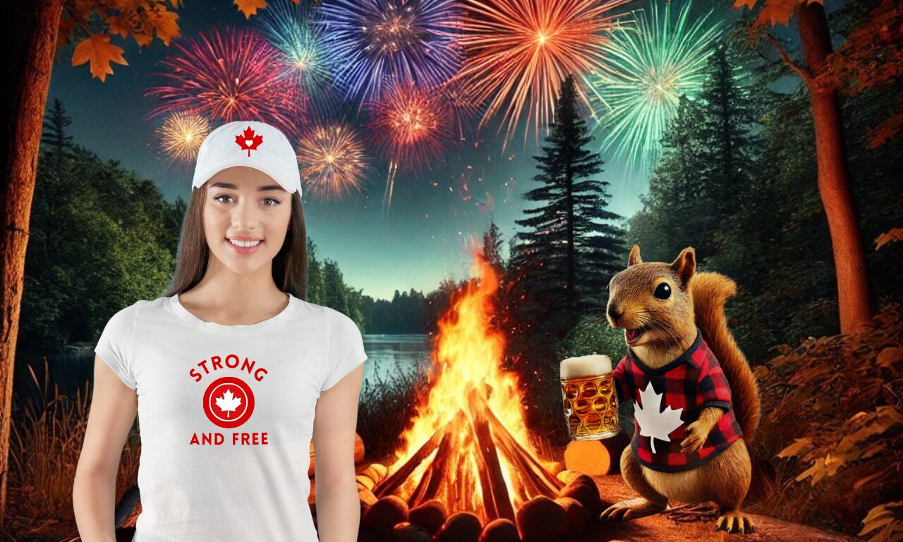 Sharing (and wearing) our love of Canada